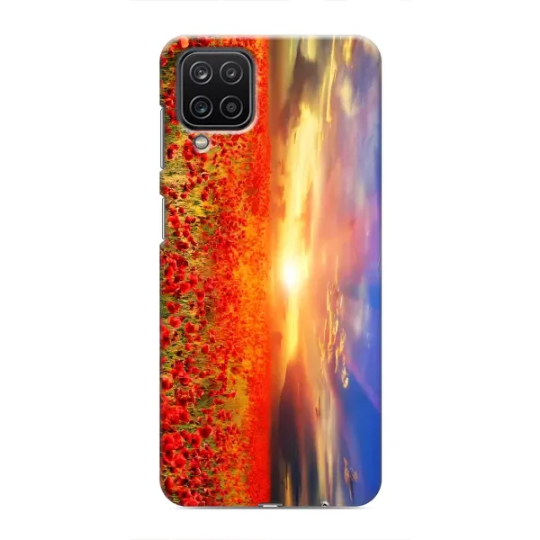 Чохол з принтом «Поле тюльпанів» для Samsung Galaxy M12