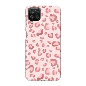 Чохол з розовим принтом для Samsung Galaxy M12 (Рожевий леопард)