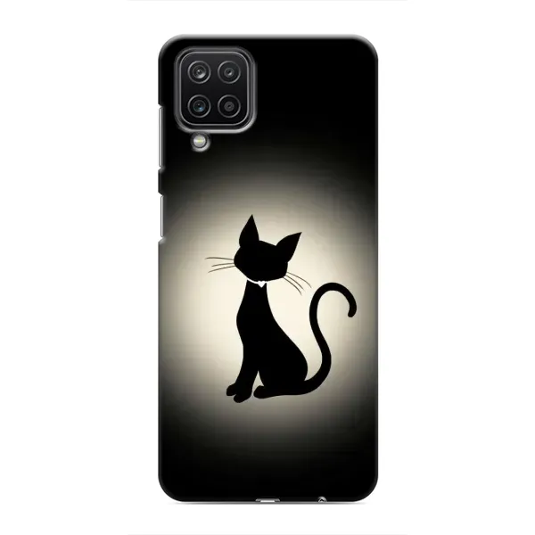 Чехол с принтом «Силуэт котика» для Samsung Galaxy M12 Чехол с принтом «Силуэт котика» для Samsung Galaxy M12