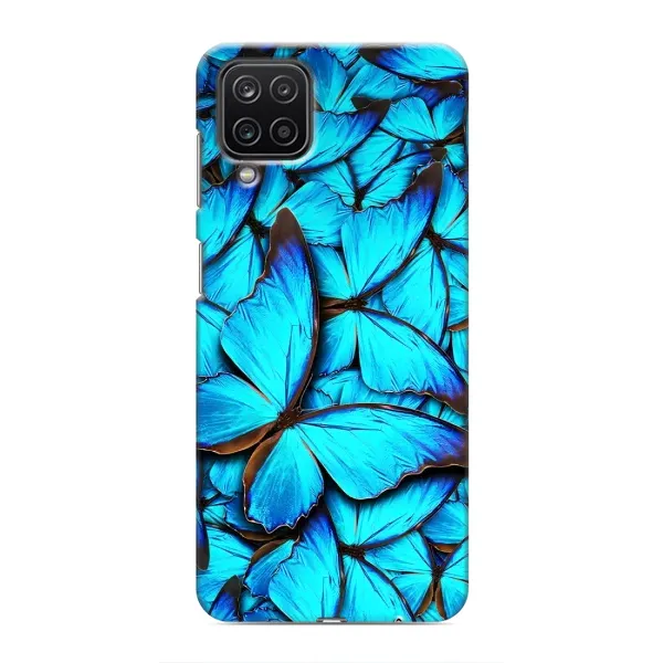Чохол з принтом «Сині метелики» для Samsung Galaxy M12 Чохол з принтом «Сині метелики» для Samsung Galaxy M12