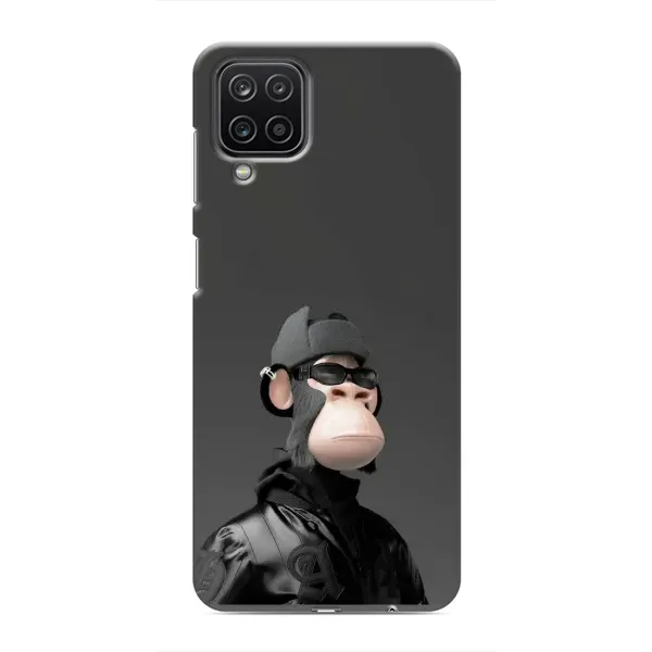 Чехол с принтом «стильная обезьяна NFT» для Samsung Galaxy M12 Чехол с принтом «стильная обезьяна NFT» для Samsung Galaxy M12