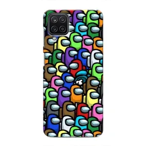 Чехол Амонг Ас для Samsung Galaxy M12 (AlphaPrint) (Убит)