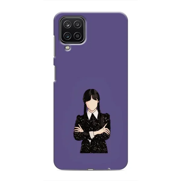 Чехол с принтом «Уэнздей в черном» для Samsung Galaxy M12