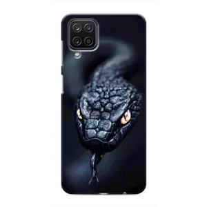 Чохол з картинкою 'Хижаки' для Samsung Galaxy M12 (Чорна змія)