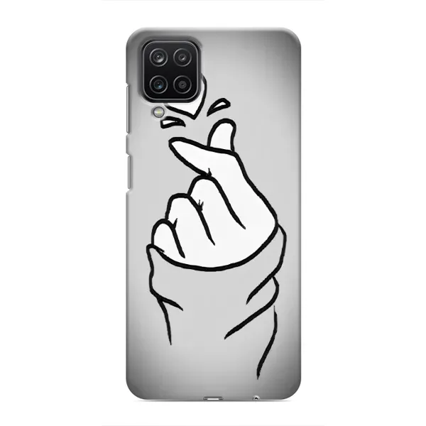 Чехол с принтом «Значок Love» для Samsung Galaxy M12