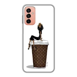 Чохли Луі Вітон для Samsung Galaxy M13 (AlphaPrint - LOUIS VUITTON) (кава LOUIS VUITTON)