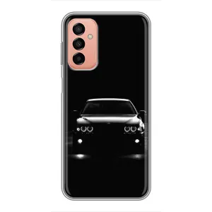 Чехол для Самсунг М13 - с принтом БМВ (AlphaPrint) (Машина BMW)