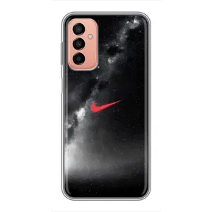 Чохол для Samsung Galaxy M13 - з принтом Найк (AlphaPrint) (Найк червоний)