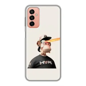 Чехлы с Обезьянами NFT для Samsung Galaxy M13 (AlphaPrint) (обезьяна NFT в очках)