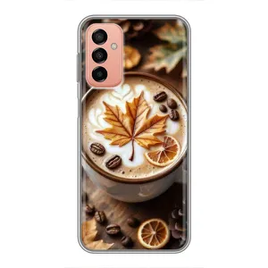 Чохол з принтом «Пряна кава» для Samsung Galaxy M13