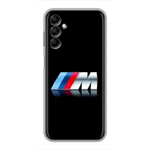 Чехол для Самсунг М14 - с принтом БМВ (AlphaPrint) (AMG)