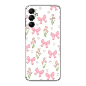 Чохол з бантиками на Samsung Galaxy M14 (M146) (Банти і квіти)