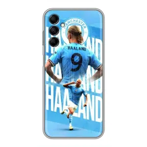 Чехлы с футболистом Ерлинг Холанд для Samsung Galaxy M14 (M146) (AlphaPrint) (Erling Haaland)