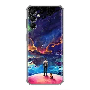 Космічні Чохли для Samsung Galaxy M14 (M146) (VPrint) (Вид Галактики)