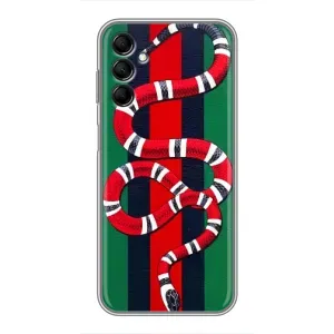 Чехлы ГУЧЧИ для Самсунг М14 (AlphaPrint) (Gucci змия)