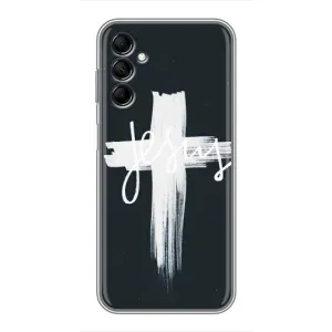 Чехол для Samsung Galaxy M14 (M146) (AlphaPrint) - (Христианские) (Иисус)
