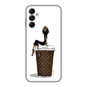 Чохли Луі Вітон для Samsung Galaxy M14 (M146) (AlphaPrint - LOUIS VUITTON) (кава LOUIS VUITTON)