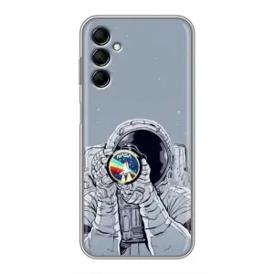 Чохол NASA для Samsung Galaxy M14 (M146) (AlphaPrint) (Космонавт фото)