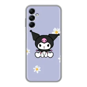 Чохол з кроликом Куромі на Samsung Galaxy M14 (M146) (Куромі в квітах)