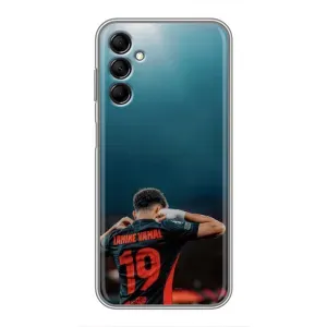 Чехол с футболистом Ламин Ямаль Samsung Galaxy M14 (M146) (Ламин 19)