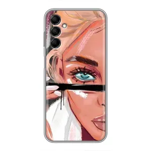 Чохол з друком для Samsung Galaxy M14 (M146) - (Мода) (AlphaPrint) (Макіяж)