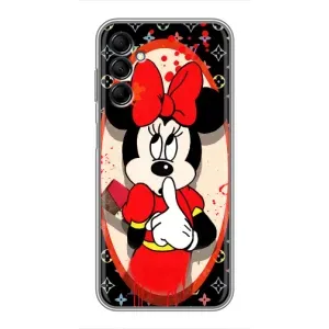 Чехол Disney Mouse Samsung Galaxy M14 (M146) (PREMIUMPrint) (Минни Маус ЛВ)