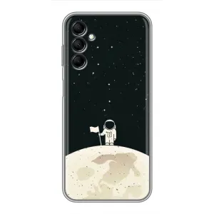 Космічні Чохли для Samsung Galaxy M14 (M146) (VPrint) (На місяці)