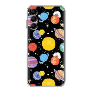 Космічні Чохли для Samsung Galaxy M14 (M146) (VPrint) (Намальовані планети)