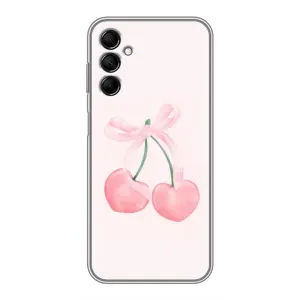 Чохол з розовим принтом для Samsung Galaxy M14 (M146) (Рожеві вишні)