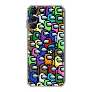 Чехол Амонг Ас для Samsung Galaxy M14 (M146) (AlphaPrint) (Убит)