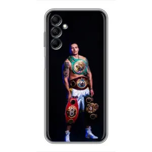 Чохол з картинкою Олександр Усик для Samsung Galaxy M14 (M146) (Усик з поясами)