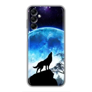 Захисні чохли для Samsung Galaxy M14 (M146) (AlphaPrint) (ХІТ продаж) ВОВК (Вовк на місяць)