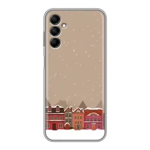 Новорічні, Святкові Чохли для Samsung Galaxy M14 (M146) - 2024 год (Зимове місто)