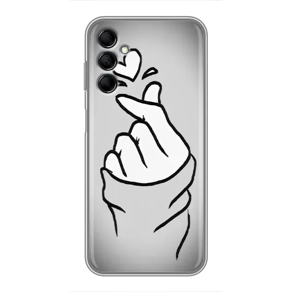 Чехол с принтом «Значок Love» для Samsung Galaxy M14 5g (M146)