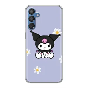Чохол з кроликом Куромі на Samsung Galaxy M15 (M156) (Куромі в квітах)