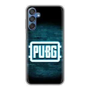 Чехол PUBG для Самсунг М15 (AlphaPrint) (Лого PUBG)