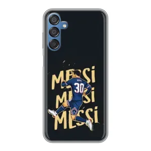 Чехлы для Samsung Galaxy M15 (M156) (Leo чемпион) (AlphaPrint) (Messi ПСЖ)