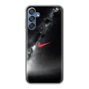 Чохол для Samsung Galaxy M15 (M156) - з принтом Найк (AlphaPrint) (Найк червоний)