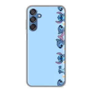 Чехол с принтом Стич на Samsung Galaxy M15 (M156) (Стич фон)
