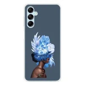 Чехлы (ART) Цветы на Samsung Galaxy M16 (VPrint) (Цветы на голове)