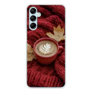 Чехол с принтом «Кофе на пледе» для Samsung Galaxy M16