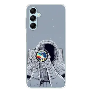 Чехол NASA для Samsung Galaxy M16 (AlphaPrint) (Космонавт фото)