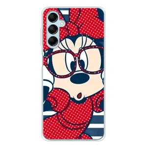 Эксклюзивный чехол для Samsung Galaxy M16 (AlphaPrint - Мультяшные) (Маус в очках)