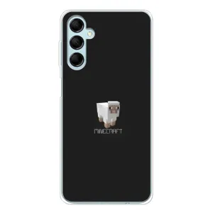 Чехол Майнкрафт на Samsung Galaxy M16 (AlphaPrint) Minecraft (Овечка Майнкрафт)