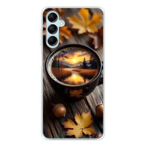 Чехол с принтом «Темный кофе» для Samsung Galaxy M16