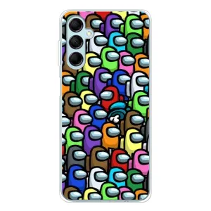 Чехол Амонг Ас для Samsung Galaxy M16 (AlphaPrint) (Убит)