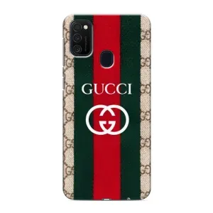Чехлы ГУЧЧИ для Самсунг М21 (AlphaPrint) (Gucci дизайн)