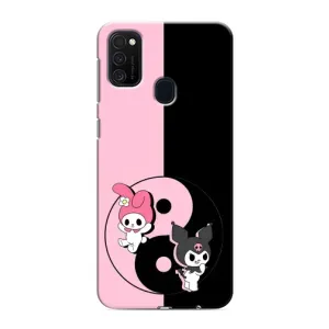 Чехол с кроликом Куроми на Samsung Galaxy M21 (Куроми Инь Янь)