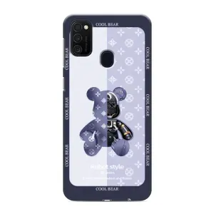 Круті Чохли Луі Віттон для Samsung Galaxy M21 (AlphaPrint) (Медведик LV)