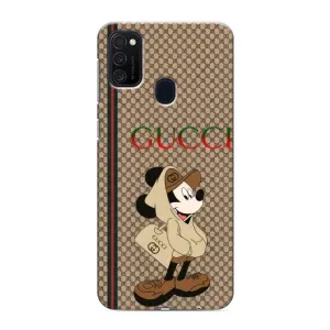 Чехлы ГУЧЧИ для Самсунг М21 (AlphaPrint) (Mickey GUCCI)
